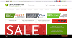 Desktop Screenshot of oakfurniturehouse.co.uk